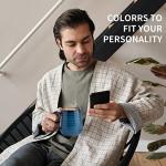 Set of 6 Stylish Blue Ceramic Coffee Mugs