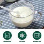 Maredash 16oz Jumbo Glass Mugs Set of 6