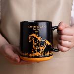 Set of 6 Animal Print Coffee Mugs