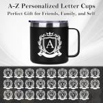 Personalized 14 Oz Insulated Coffee Mug with Lid