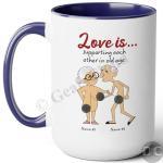 Funny Love Support Mug for Seniors 11oz/15oz