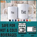 Funny Love Support Mug for Seniors 11oz/15oz