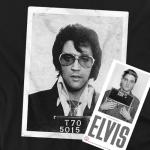 Elvis Presley Mugshot Coffee Mug and Stickers