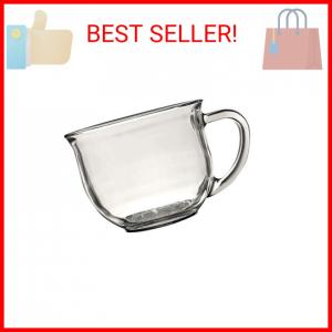 Large 16 oz Clear Coffee and Tea Mug
