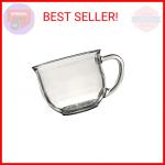 Large 16 oz Clear Coffee and Tea Mug