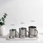 Set of 2 Unbreakable Kids' Stainless Steel Mugs