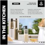 Bar5F 16 oz Clear Plastic Bottles - 2 Pack