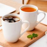 Large Ceramic Coffee Mugs Set of 2, 12 OZ