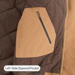 Heritage Duck Hooded Work Jacket, Navy