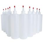 16oz Refillable Plastic Squeeze Bottles - Pack of 10