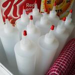 16oz Refillable Plastic Squeeze Bottles - Pack of 10