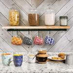 Large Porcelain Coffee Mug Set of 6