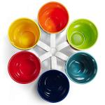 Large Porcelain Coffee Mug Set of 6