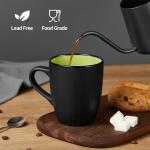 Set of 6 Ceramic 16 Ounce Coffee Mugs