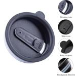 Starry Night Ceramic Coffee Mug with Lid