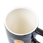 Starry Night Ceramic Coffee Mug with Lid