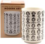 Modern Art Porcelain Tea Cup - 65 Artists