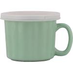 Turquoise 16oz Soup Mugs Set of 4 with Lids