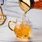 Clear Glass Espresso Cups Set of 2