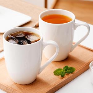 Large 12 OZ Ceramic Coffee Mug Set of 2