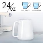 Large Smilatte 24 OZ Coffee Mug with Big Handle