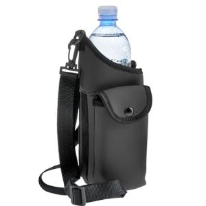 AquaPockets Insulated Water Bottle Sling with Pouch