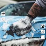 Gold Jesus Fish Vinyl Decal Stickers Set of 2