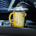 17oz Ceramic Travel Coffee Mug with Lid