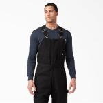 Dickies Insulated Black Bib Overalls for Men