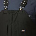 Dickies Insulated Black Bib Overalls for Men