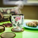 Color Changing Butterfly Ceramic Coffee Mug 12oz