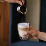 Set of 4 Insulated Glass Coffee Mugs