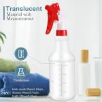 Gandeer 10 Pack 16 Oz Spray Bottles for Cleaning