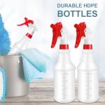 Gandeer 10 Pack 16 Oz Spray Bottles for Cleaning