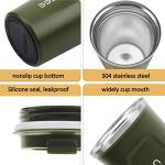 Green Stainless Steel Insulated Coffee Travel Mug