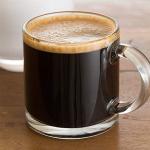 Clear Glass Coffee Mugs, 12 oz - Set of 12