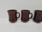Brown Country Diner Coffee Mugs - Set of 4