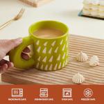 Cute Colorful Coffee Mug with Big Handle 11oz