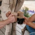 Libbey Clear Glass Coffee Mug Set of 8