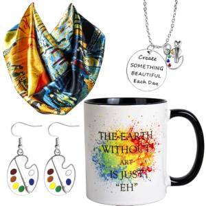 Christmas Mugs for Art Teachers and Lovers