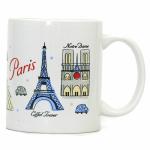 Charming Parisian Coffee Mug