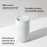 W&P Porter Reusable Ceramic Travel Mug, Terrazzo Blush