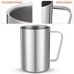 Stainless Steel Insulated Camping Mugs - 2 Pack