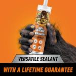 Gorilla Waterproof Silicone Sealant - 10oz Cartridge