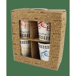 Colorful 16oz Ceramic Coffee Mug Set - 4 Pack