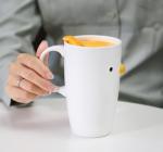 Duck Coffee Mug with Lid – 20 oz Travel Cup