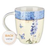Blue Butterfly Inspirational Coffee Mug – 12 oz