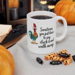 Funny Cluck It Mug - Perfect Farm Animal Gift