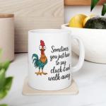 Funny Cluck It Mug - Perfect Farm Animal Gift