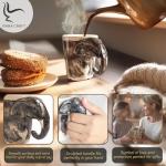 3D Elephant Mug with Chubby Handle – 11oz